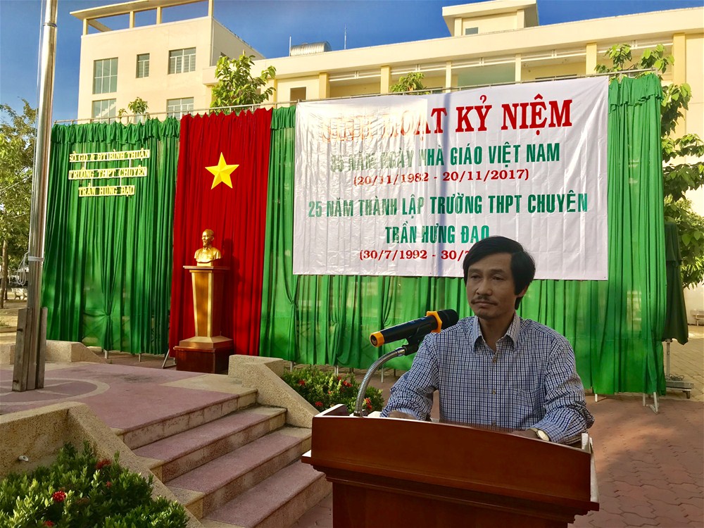 Bài dự thi: “Viết về thầy cô và mái trường thân yêu” :CÓ MỘT NGƯỜI THẦY TẬN TÂM NHƯ THẾ